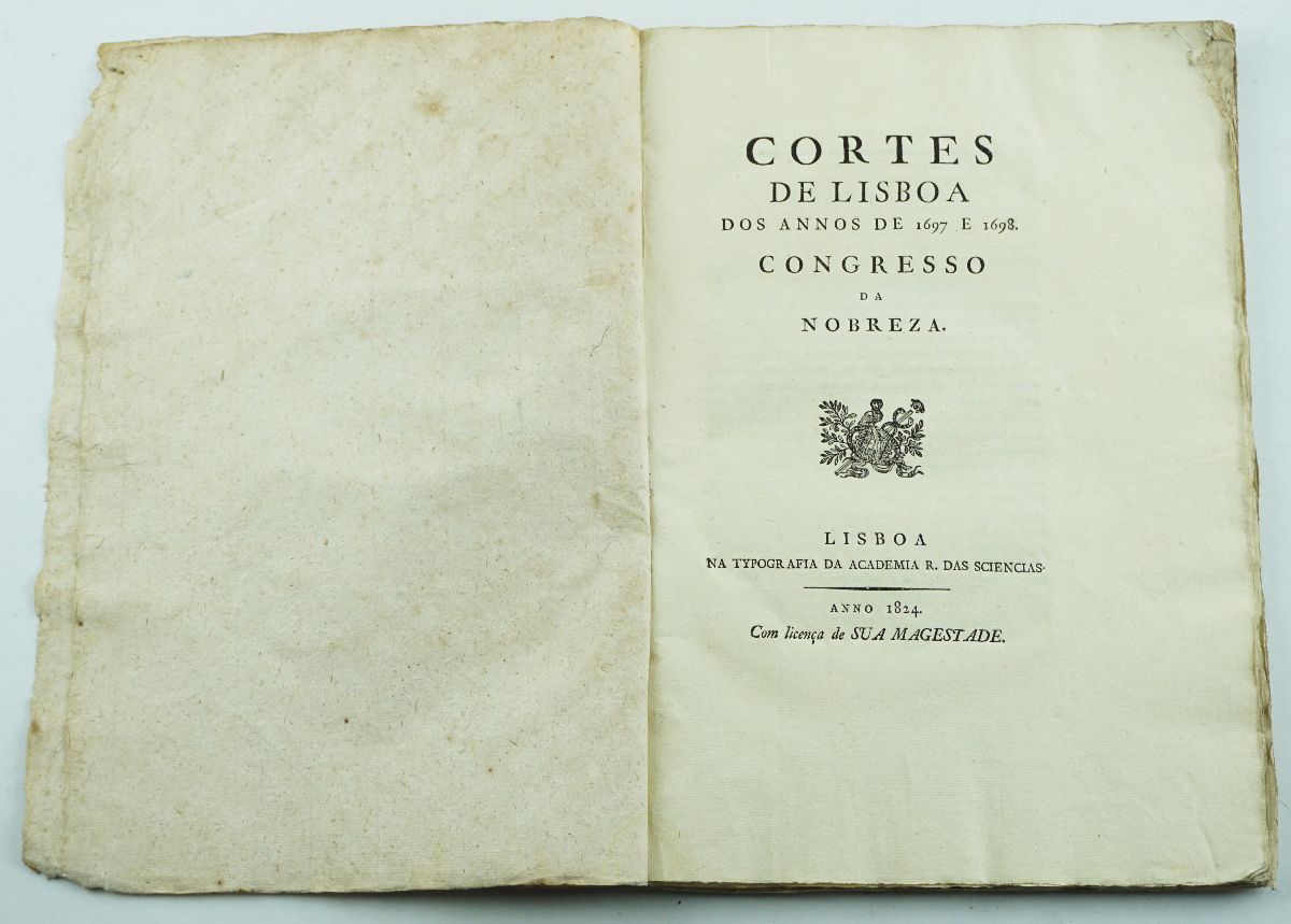 Cortes de Lisboa dos anos de 1697 e 1698