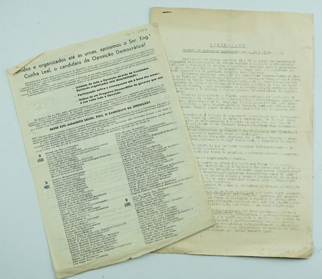 Candidatura de Cunha Leal à Presidência da República (1958)