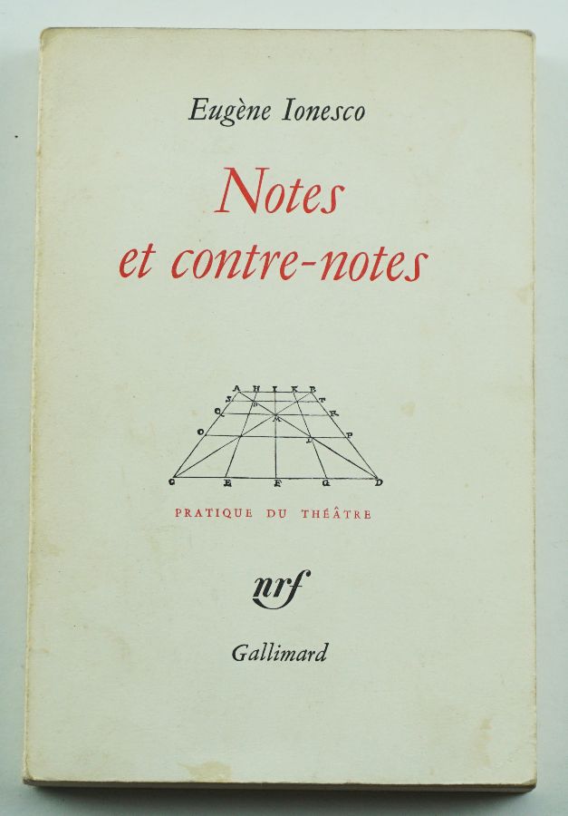 Eugène Ionesco – Assinado pelo autor
