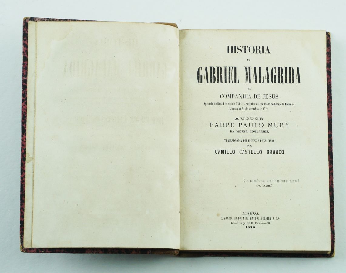 História da Colonial Malagrida da Companhia de Jesus