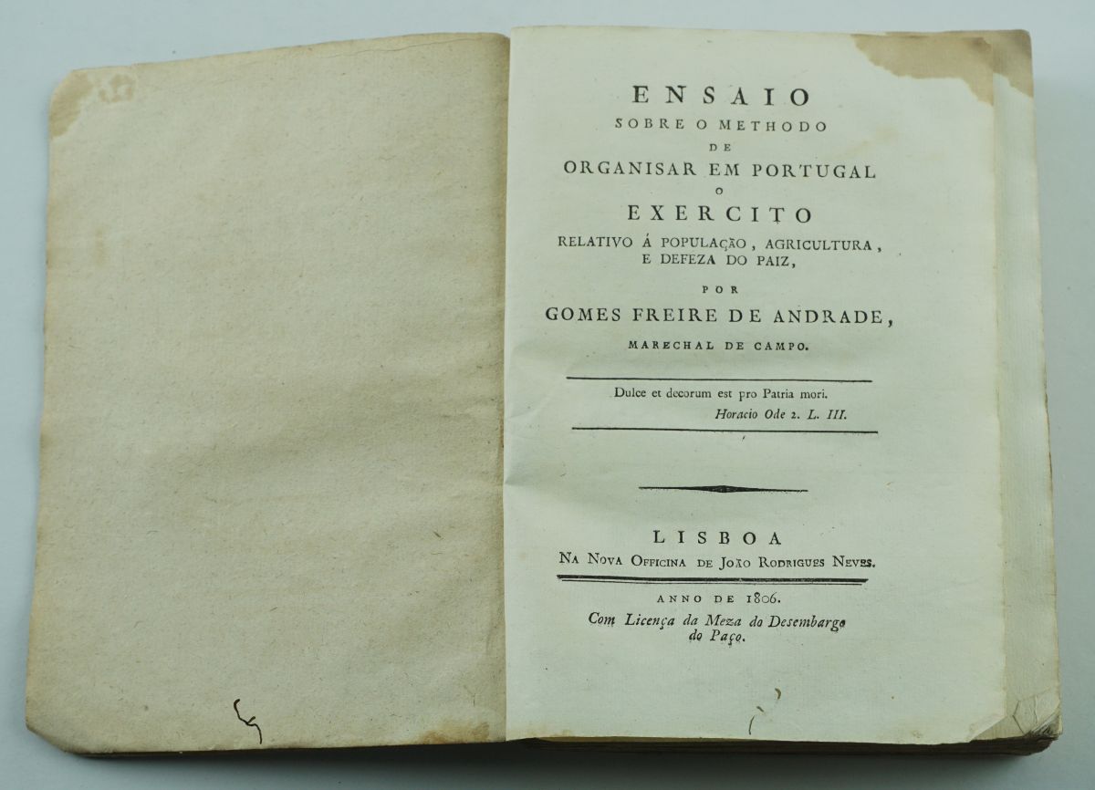 Ensaio Sobre o Methodo de Organizar Em Portugal o Exercito