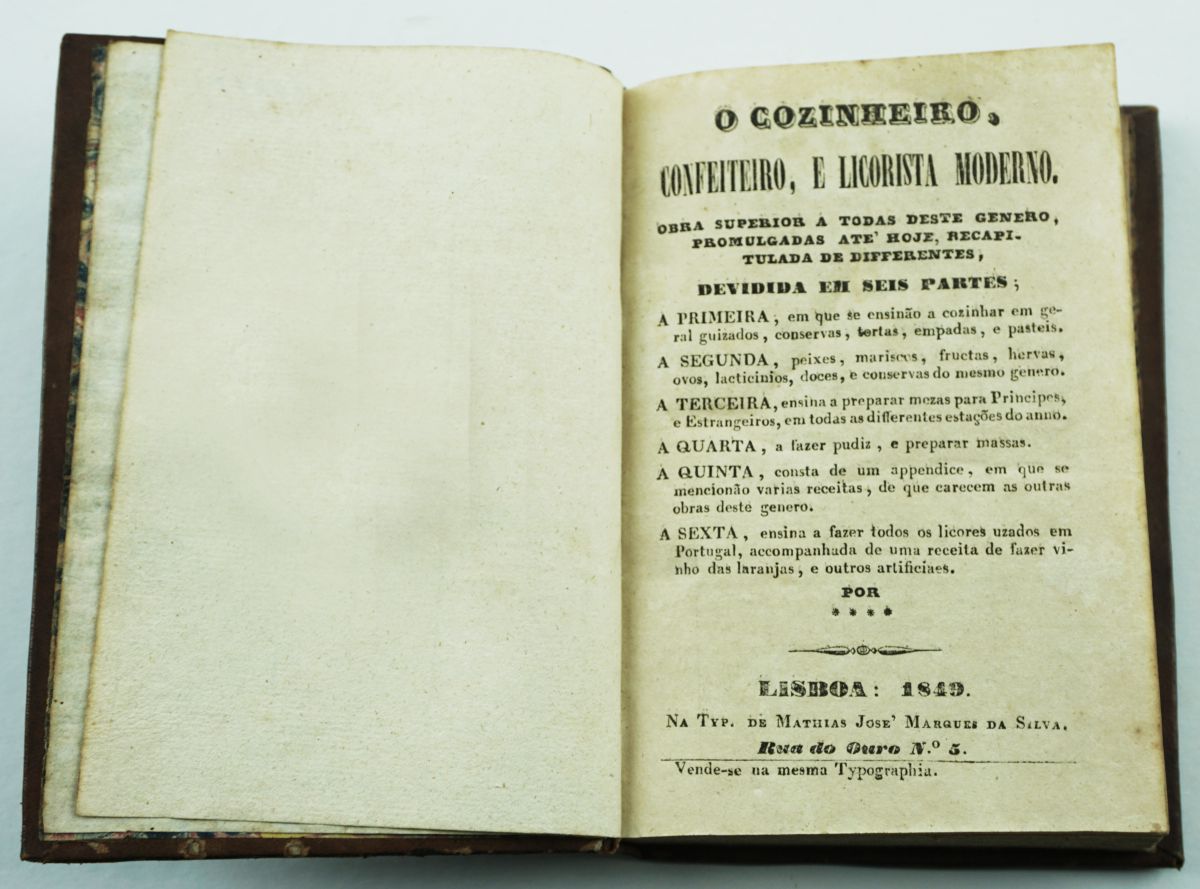 O Cozinheiro, Confeiteiro e Licorista Moderno