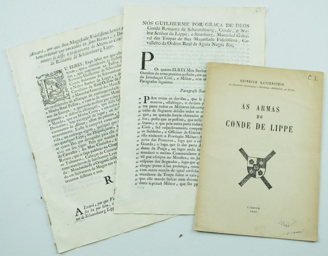 Conde reinante de Lippe (1763)
