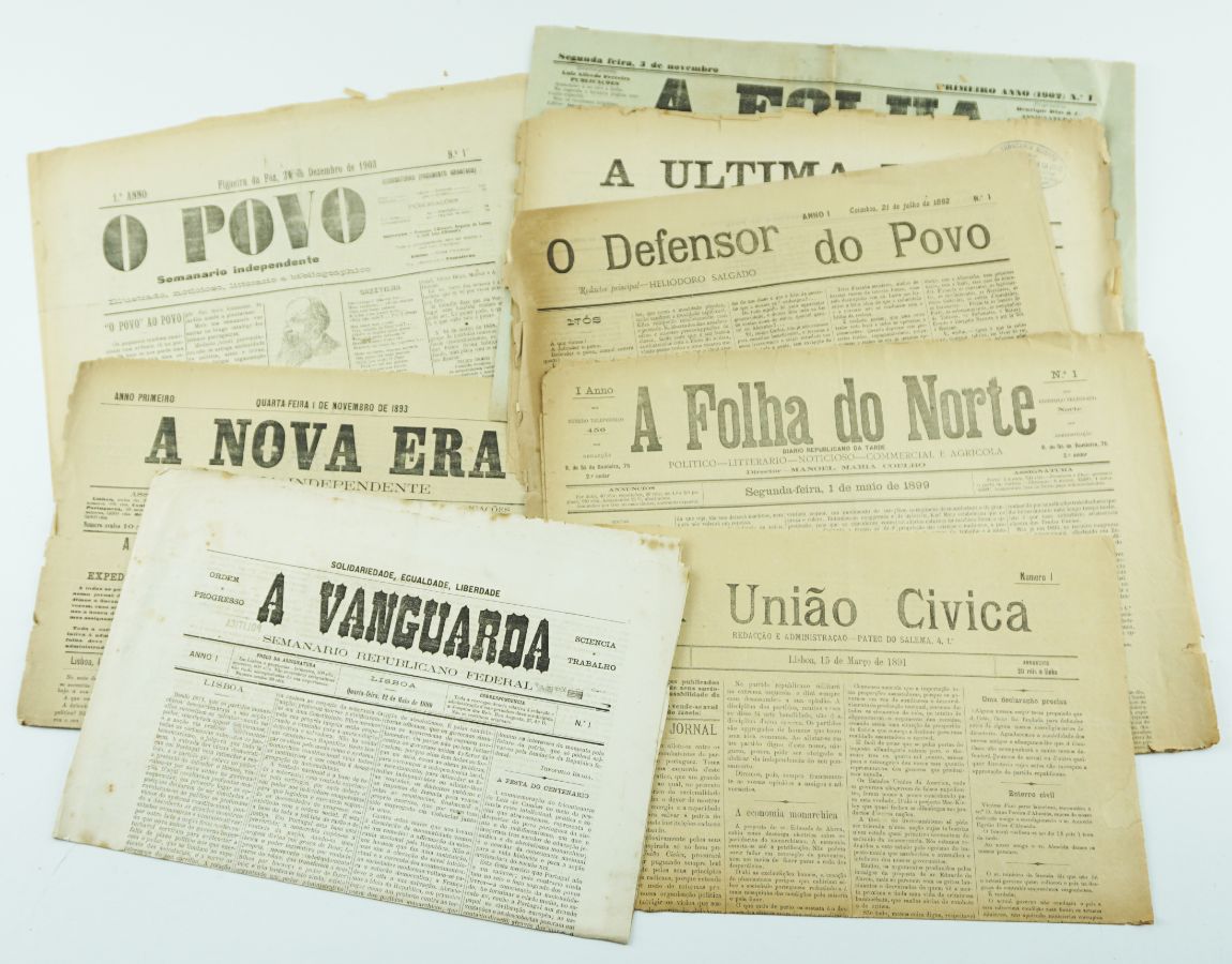 Nºs 1 de Jornais republicanos