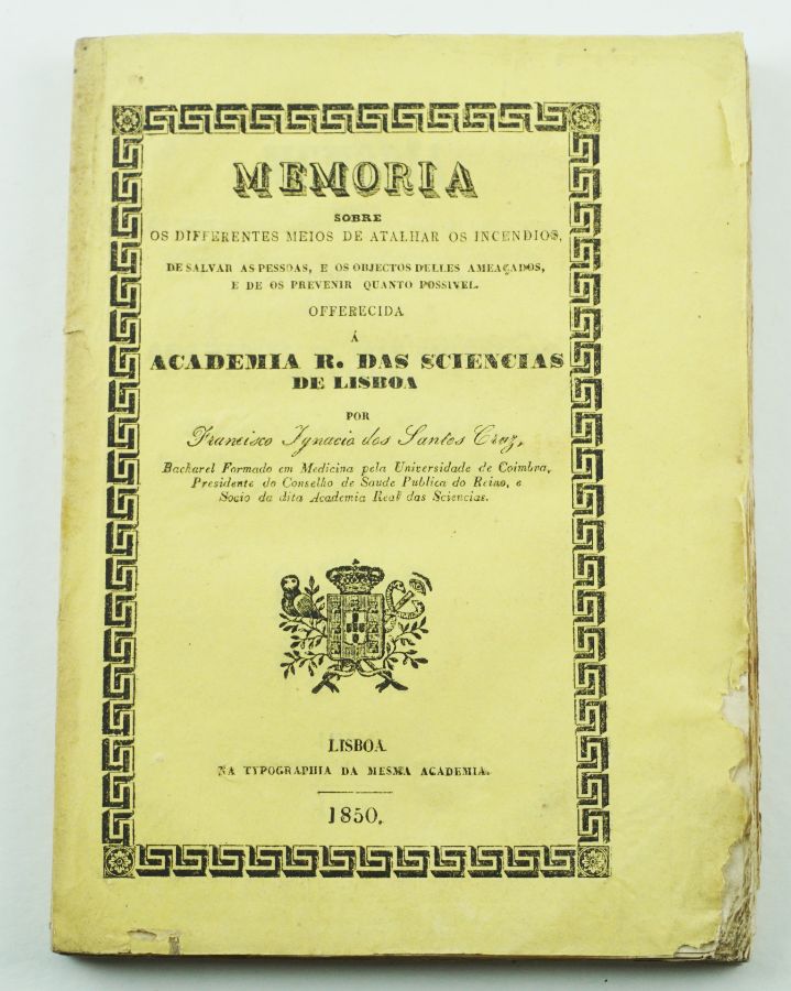 Memória sobre os Differentes Meios de Atalhar os Incêndios