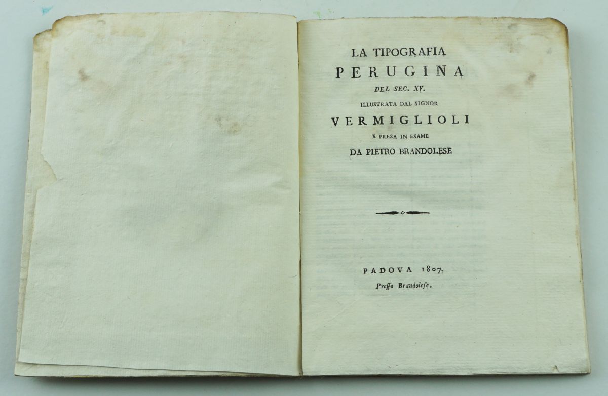 La Tipografia Perugiana Del séc. XV