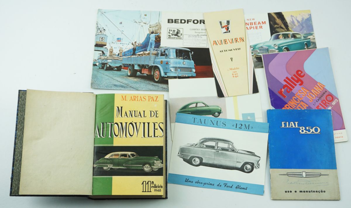 Catálogos antigos automóveis (anos 40/50)