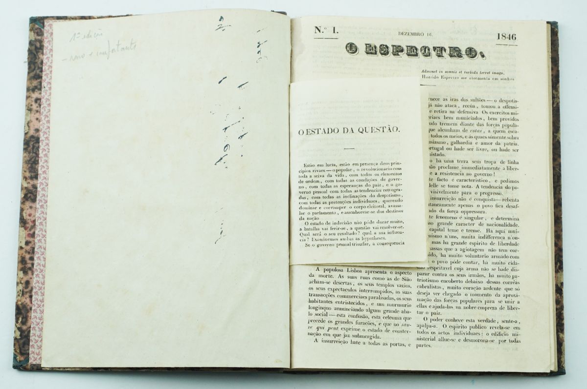 O Espectro -1ª edição – Colecção completa (1846)