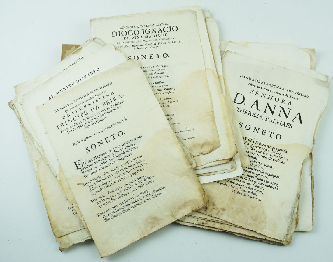 Sonetos séc. XVIII