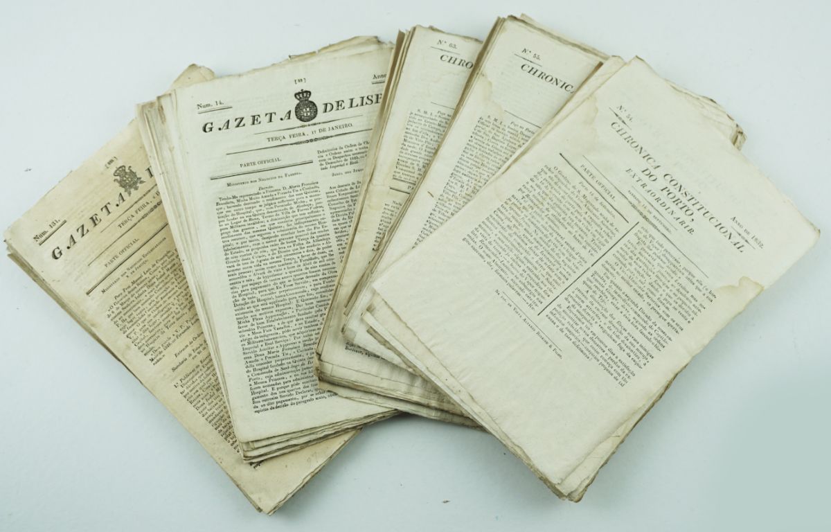 Gazeta de Lisboa / Chrónica constituicional do Porto