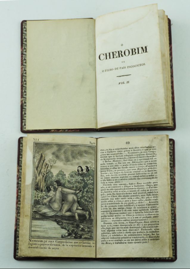 Livro erótico clandestino português. Século XIX