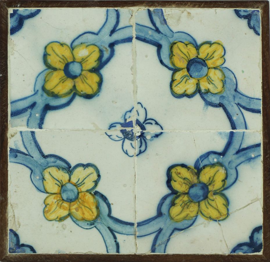 2 Painéis de 4 Azulejos