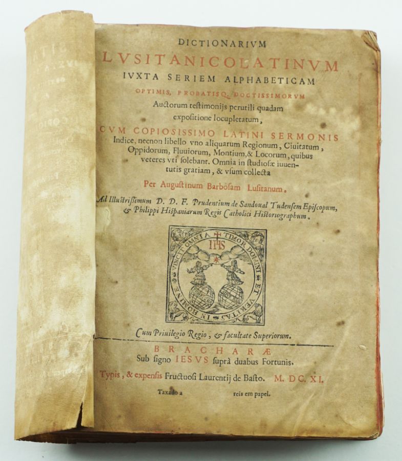 Dictionarium Lusitanico Latinum, 1611