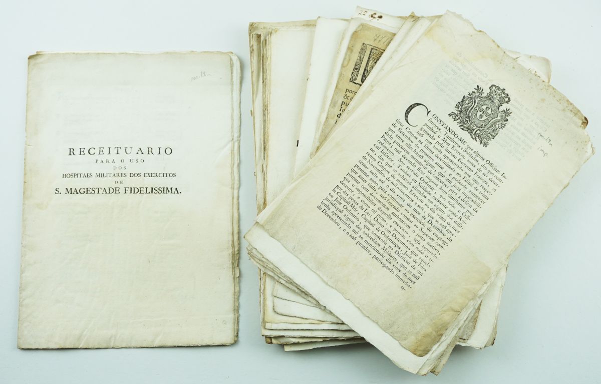 Documentos militares Portugueses séc. XVIII