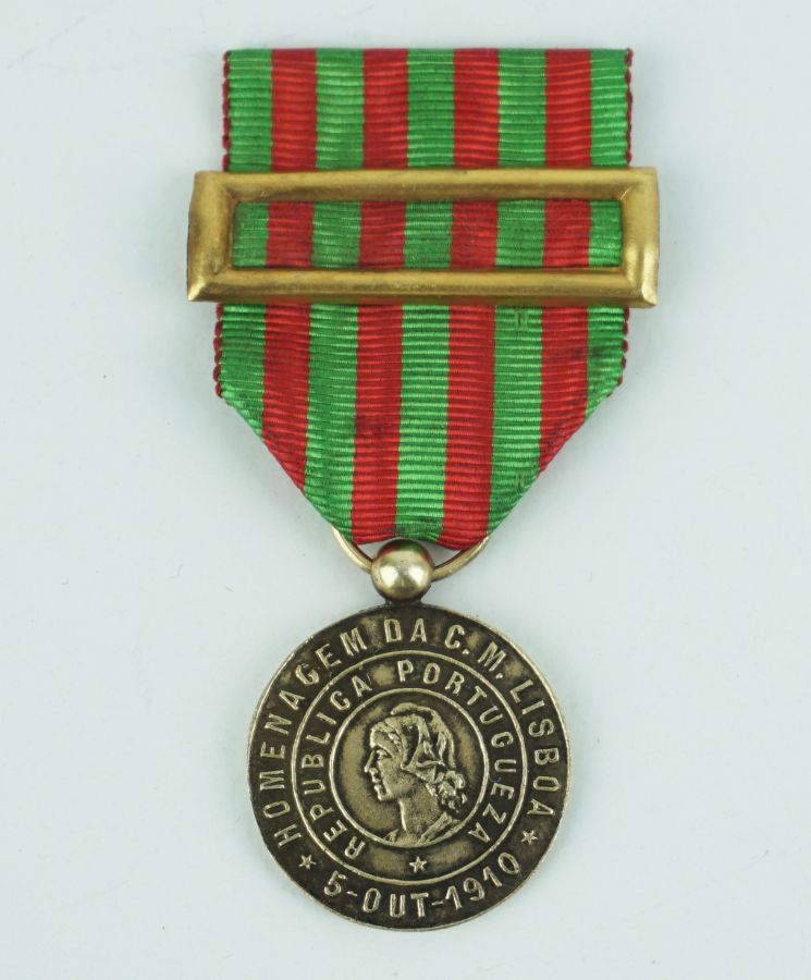 Rara Medalha do 5 de Outubro de 1910