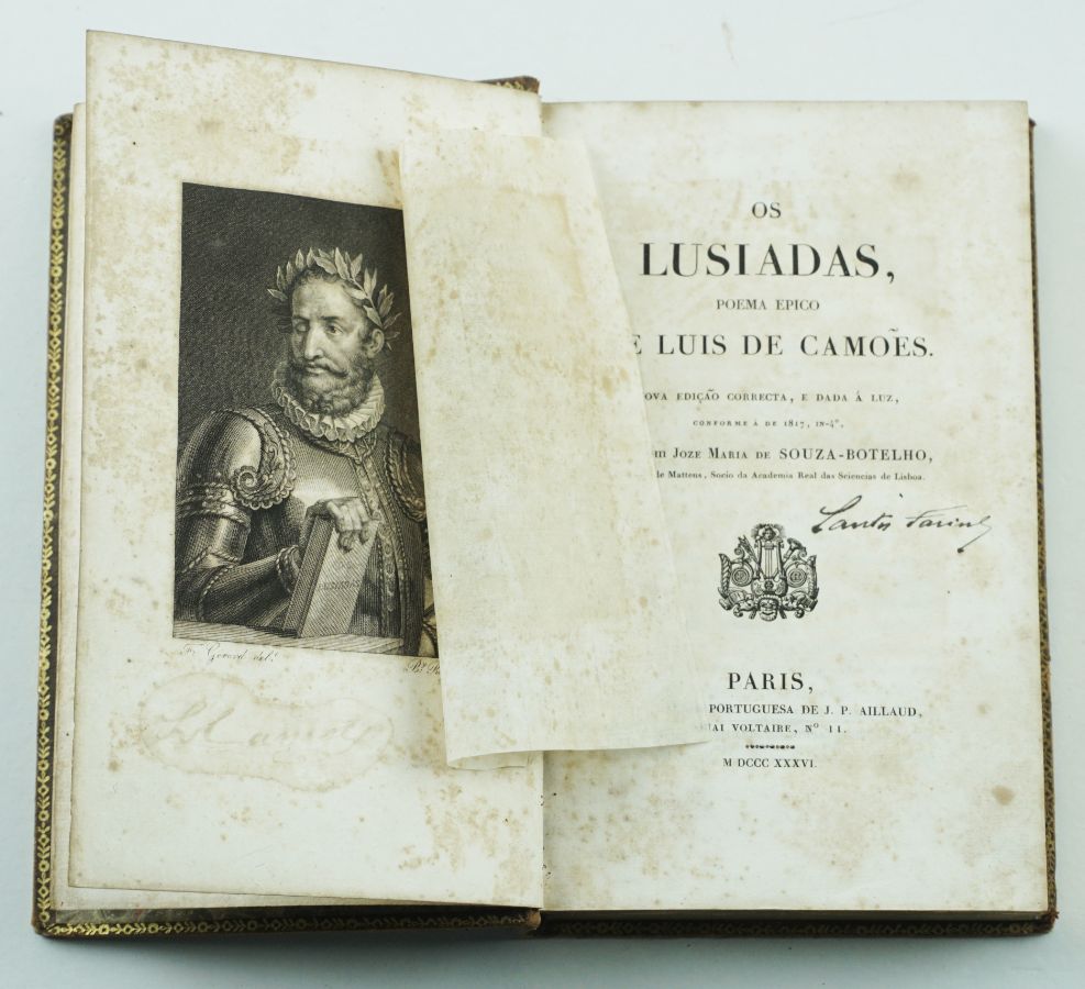 Os Lusiadas – edição de 1836