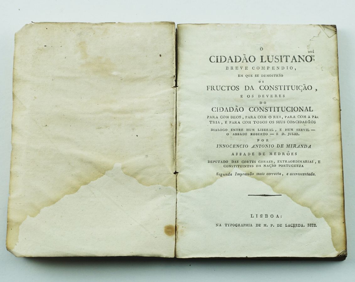 ​O Cidadão Lusitano Breve Compendio (…) 1822