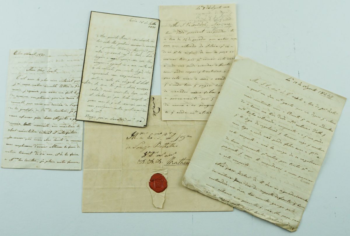 Cartas do Conde de Alva e Marquês de Santa Iria