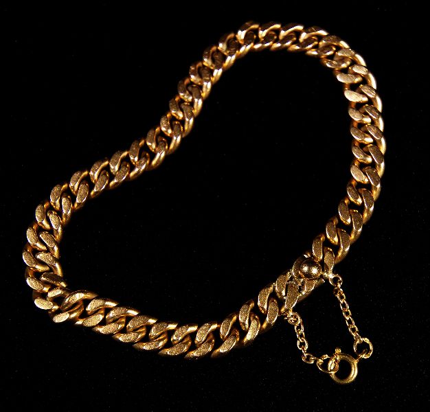 Pulseira de Malha em Ouro Português