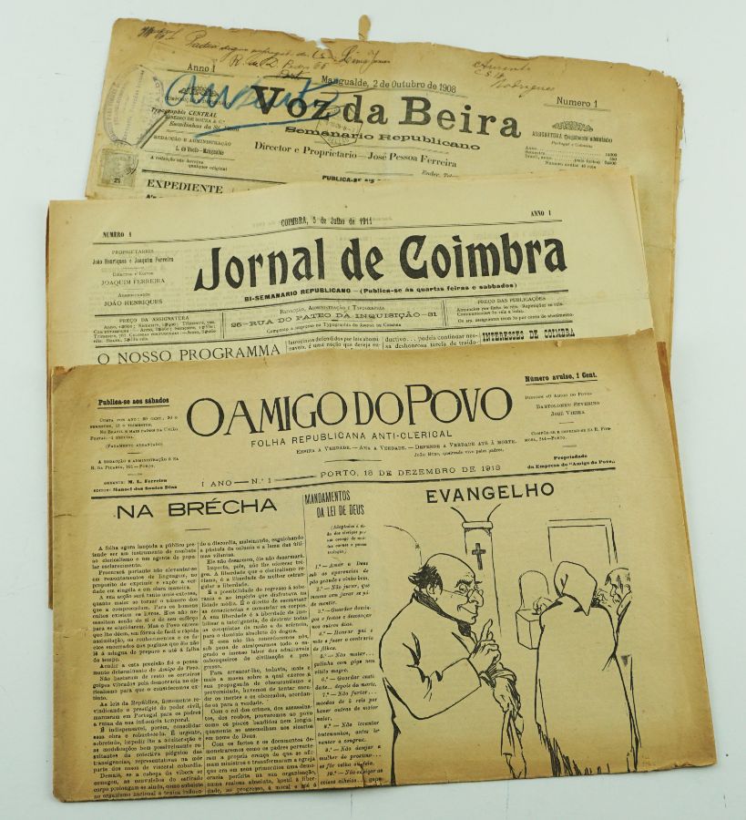 Números 1 de jornais republicanos: