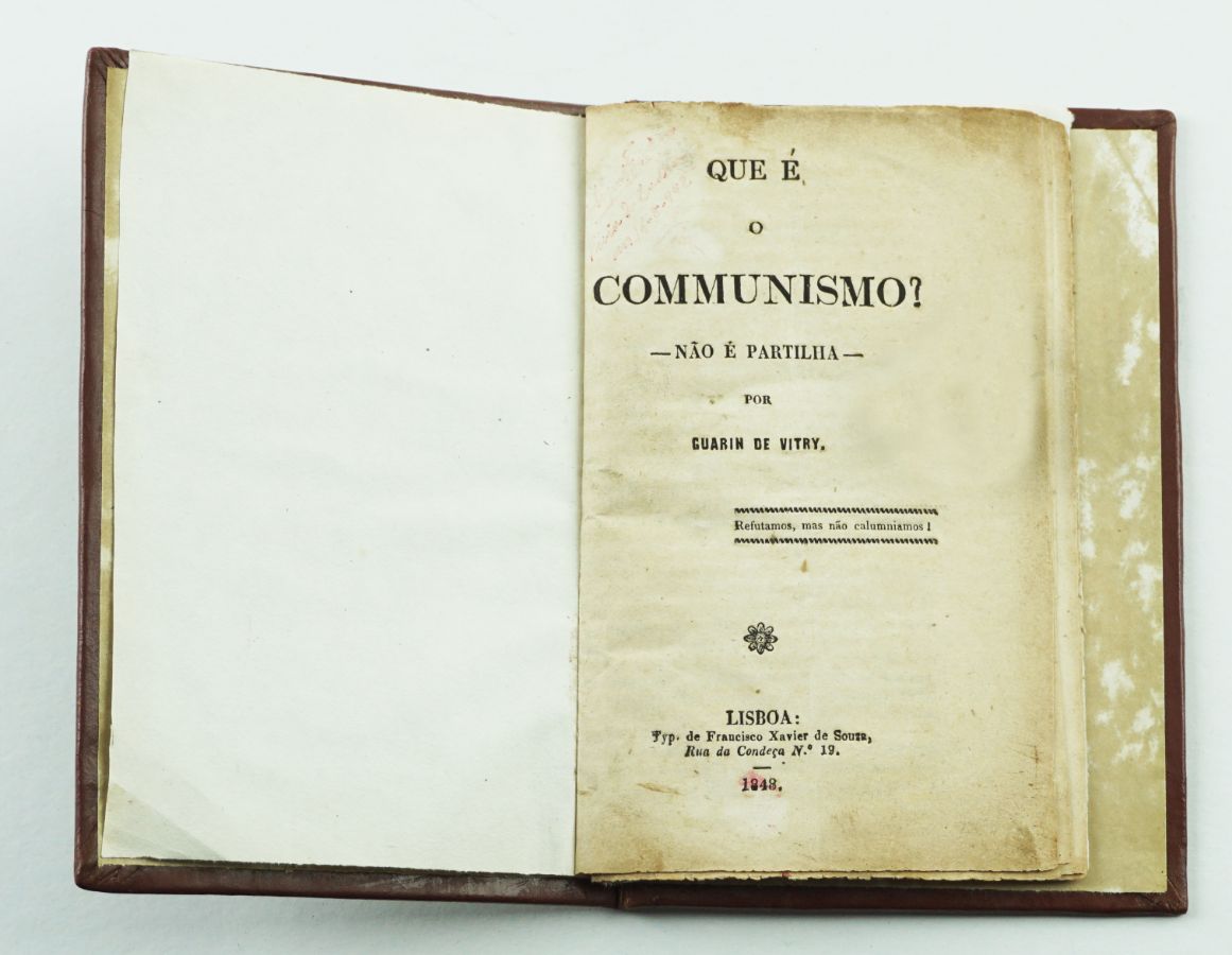 A primeira obra em português sobre o comunismo (1848)