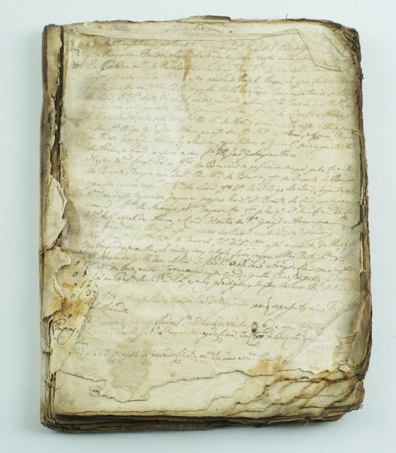 Manuscrito séc. XVIII