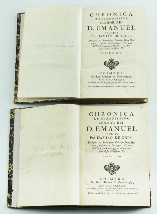 Chronica do Serenissimo Senhor Rei D. Emanuel - 1790