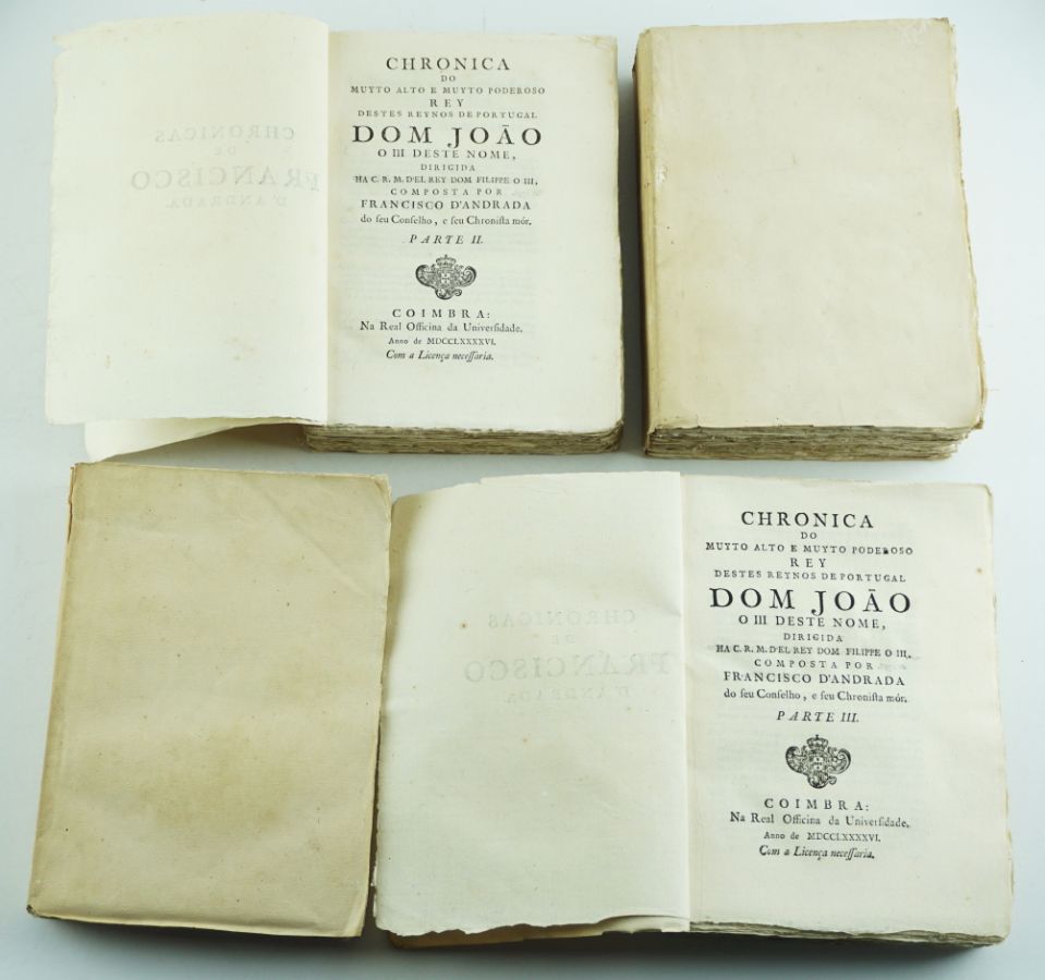Chronicas de Francisco D'Andrada - Dom João III 1796