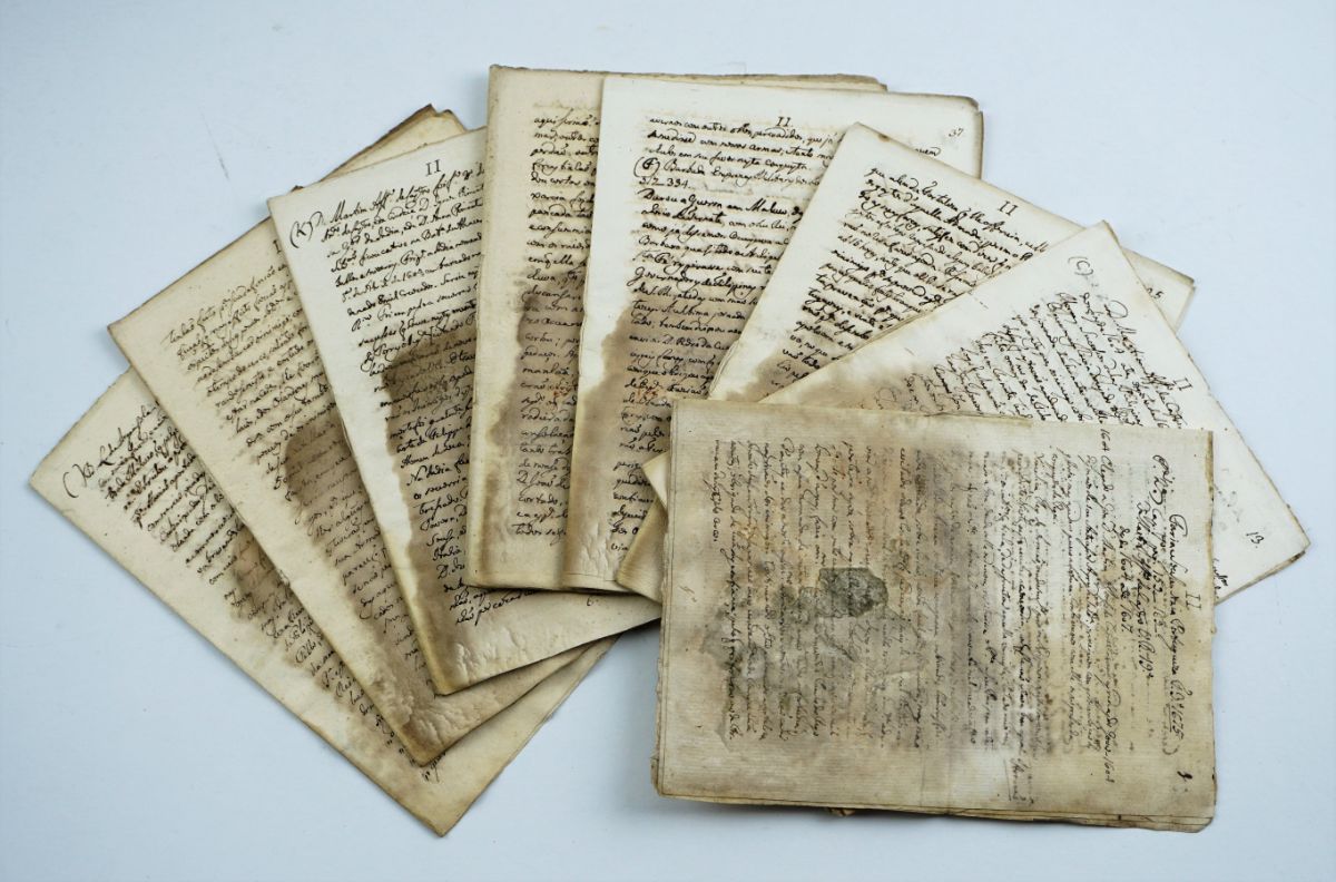 Manuscrito Português sec XVII