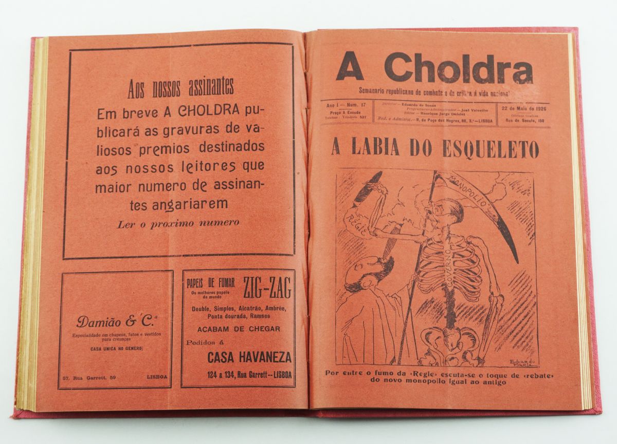 A Choldra (1926). Colecção completa