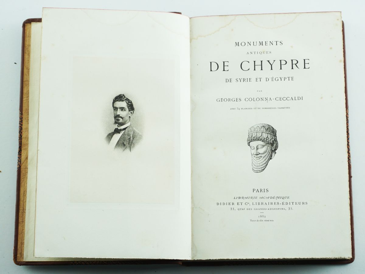 Monuments Antiques de Chypre, de Syrie et d'Egypte