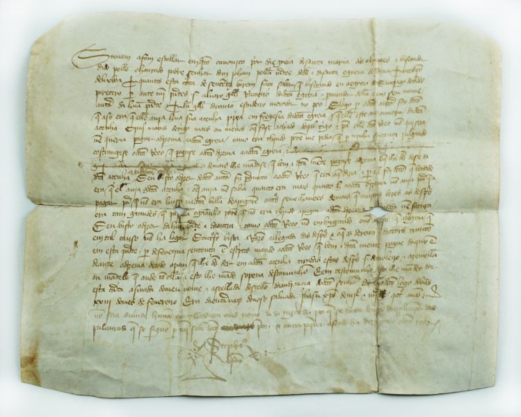 Pergaminho de 1404 – Igreja dos Olivais de Lisboa