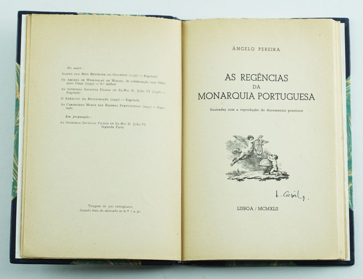 As Regências na Monarquia Portuguesa (1942)