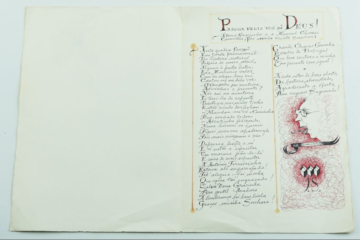 Jorge Segurado – Arquitecto – Manuscrito