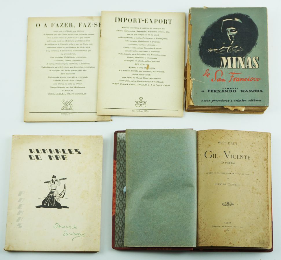 Literatura e Poesia Portuguesa 1ºs edições