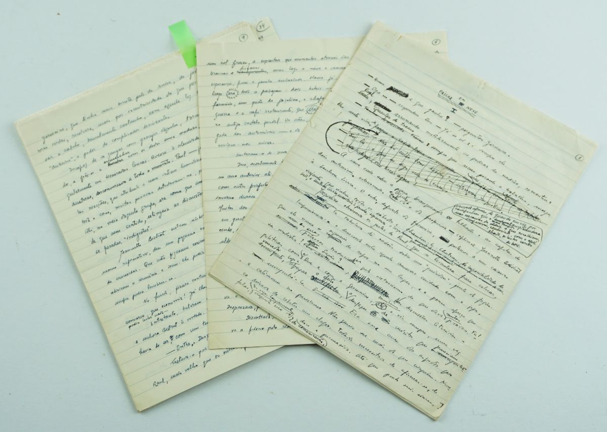 Urbano Tavares Rodrigues - manuscrito