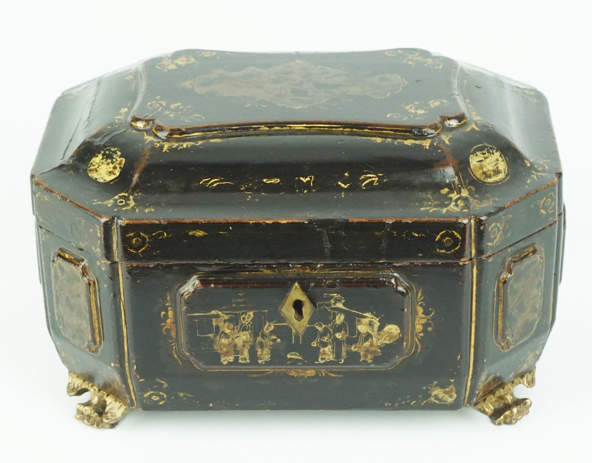 Caixa de chá Oriental