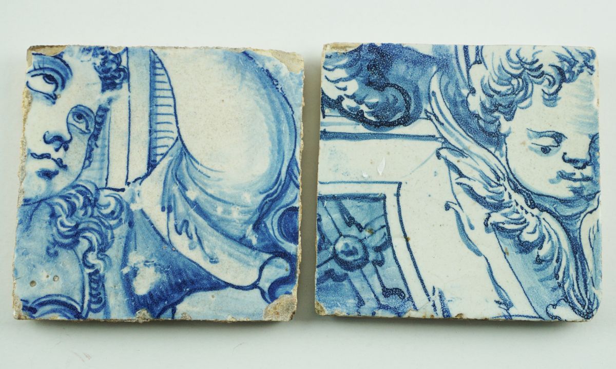 2 Azulejos do séc. XVIII