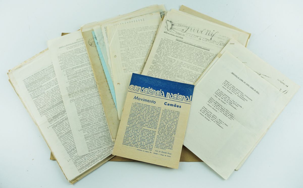 M.U.D. e panfletos/circulares de oposição, anos 40
