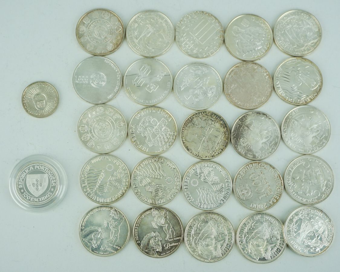 25 Moedas de 1000 Escudos