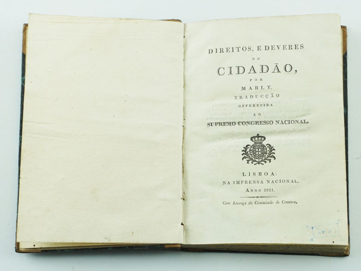 Edição portuguesa de Mably (1821)