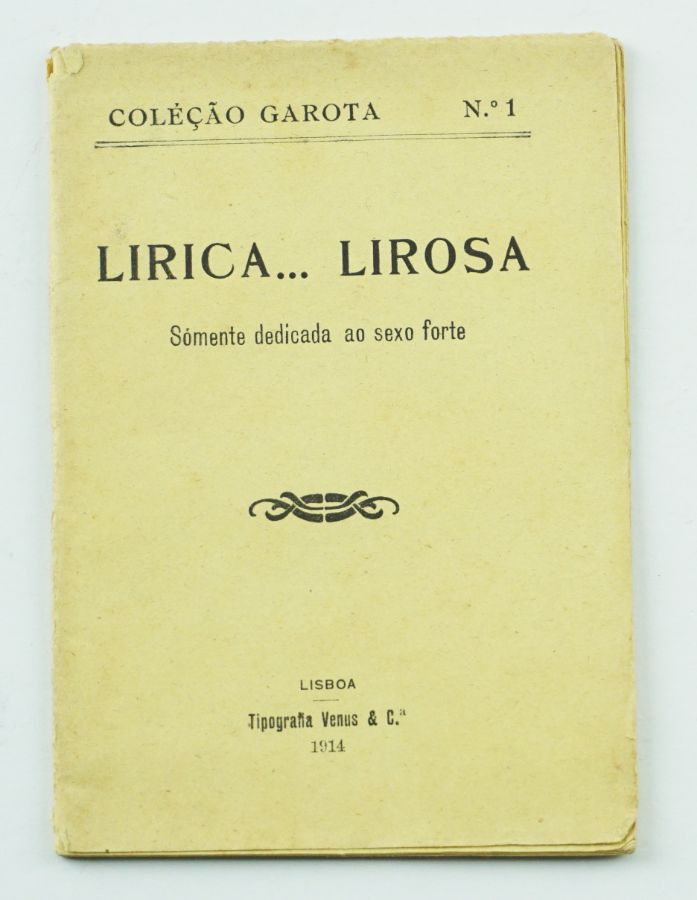 Livro erótico clandestino português (1914)