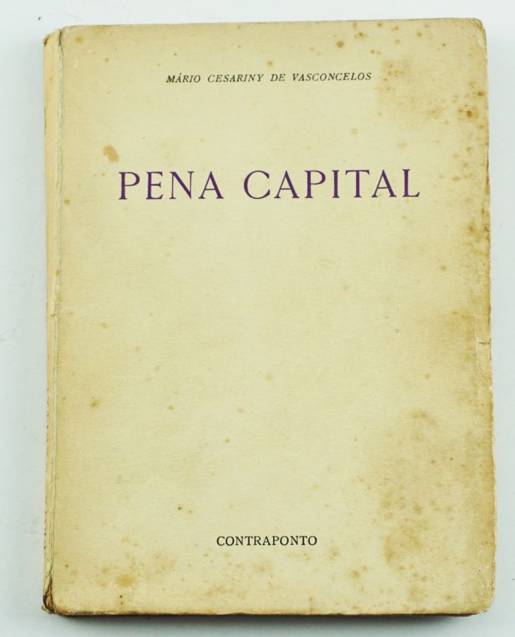 Mário Cesariny – Pena Capital – com dedicatória