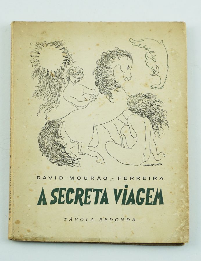 David Mourão-Ferreira – Primeiro livro do autor - com dedicatória