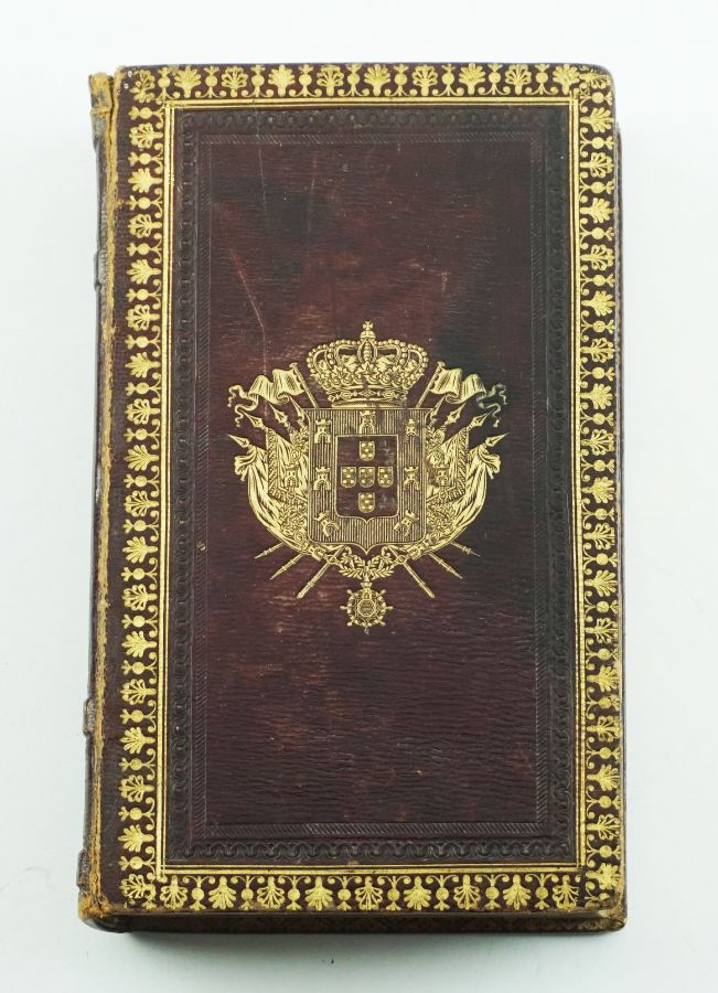 ENCADERNAÇÃO COM ARMAS REAIS- 1830