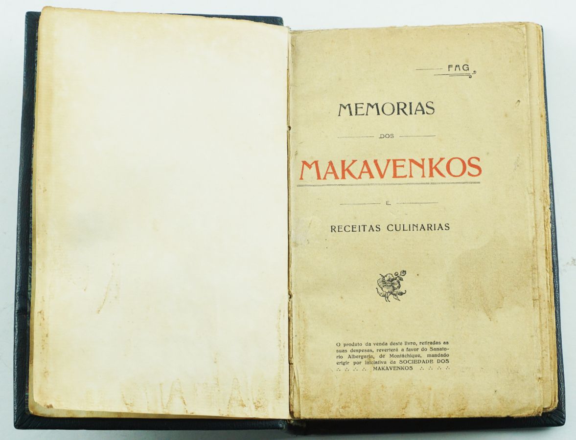 COZINHA - MEMÓRIAS DOS MAKAVENKOS