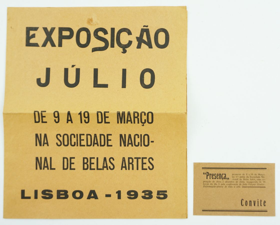 1ª Exposição Júlio dos Reis Pereira, 1935