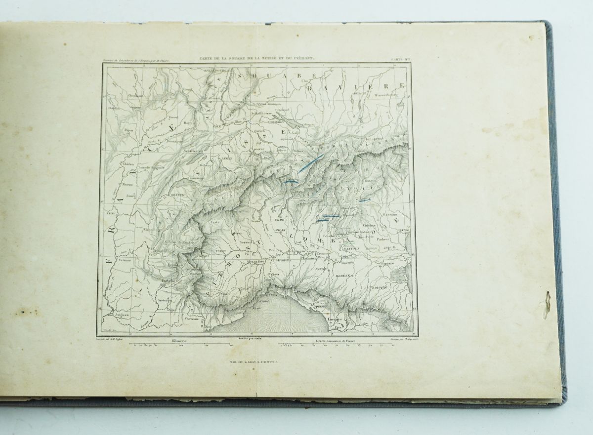 Mapas e Cartas das Campanhas do Napoleão