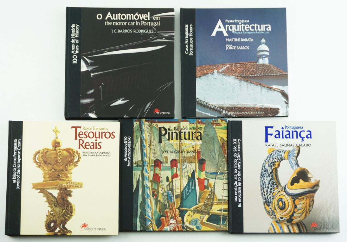 5 Livros Temáticos dos CTT