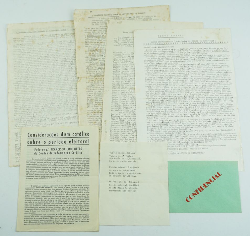 Manifestos/circulares de oposição, anos 40/50